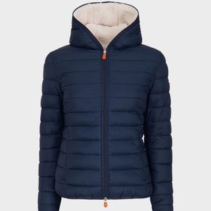 Save The Duck puffer, Navy. Like New! No flaws.